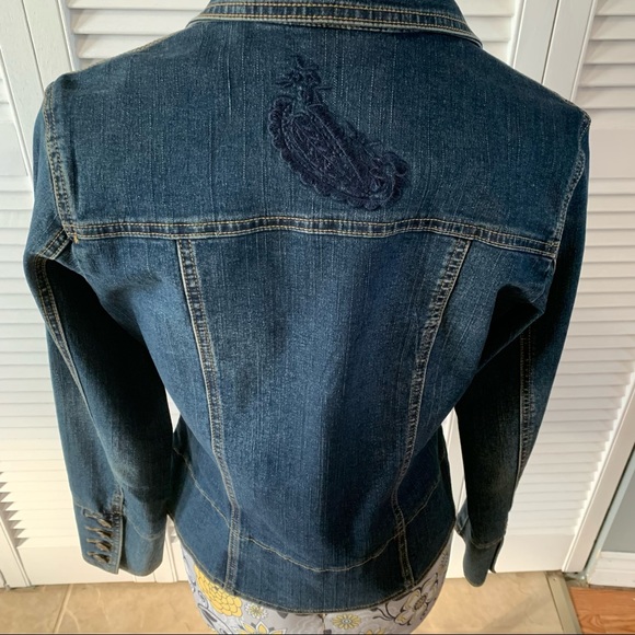 Frilli Exchange Ladies Denim Jacket - Picture 2 of 8